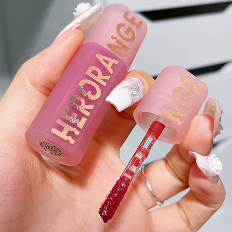 Herorange Mirror-like Water-light Lip Glaze Long-lasting Moisturizing Plumping Lip Honey Nourishing Hydrating Glass-like Color