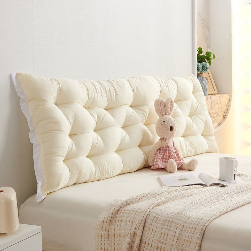 Bedside cushion double bedroom cushion ins bed backrest tatami soft bag dormitory sofa anti-collision waist protector