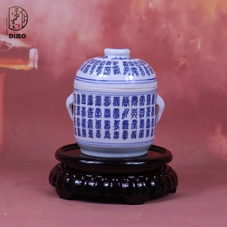 Ceramic Soup Pot Bird's Nest Steamer Double-Lid Porcelain Stew Pot Ginseng Pot Soup Bowl Wholesale