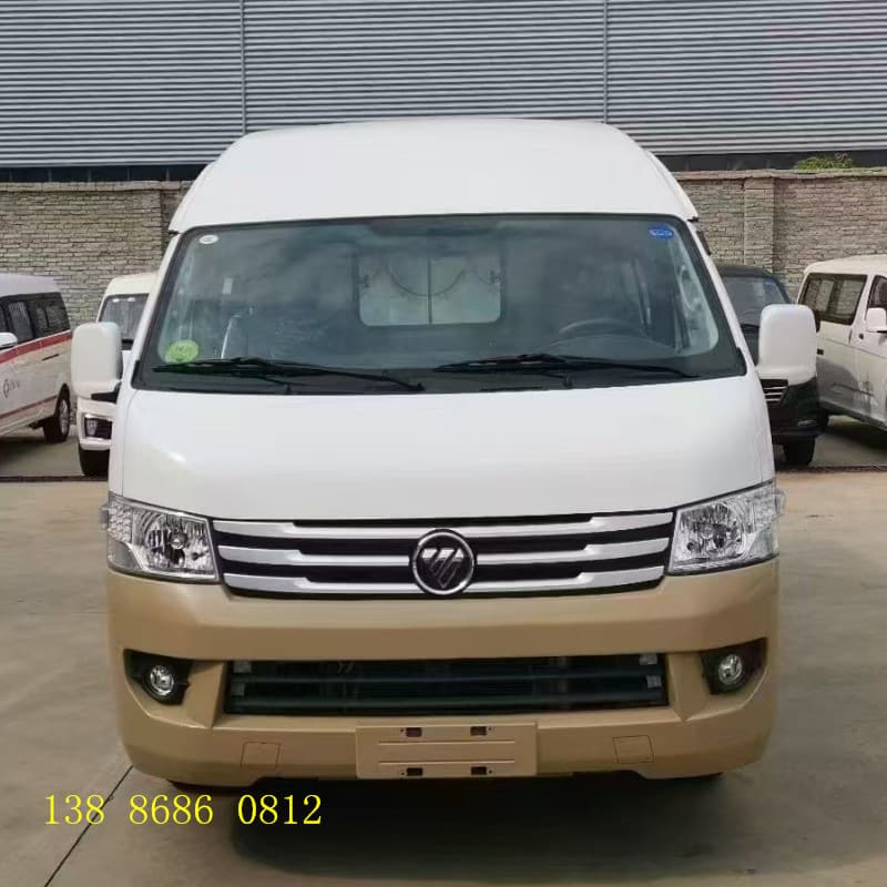 Futian G9 hearse for transporting bodies to funeral homes, crematoriums, or cemeteries.
