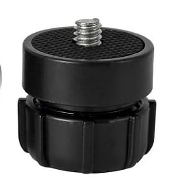 Factory private model action camera head, 1/4 screw ball head interface, lazy hose bracket, DV head head