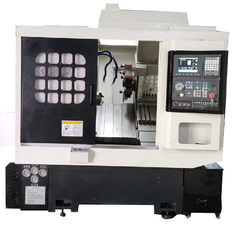 CNC Lathe Hot Sale CK6146 Turn-Mill Composite Machine with Tailstock, with Direct Y Axis, Factory Direct from Zhongshan