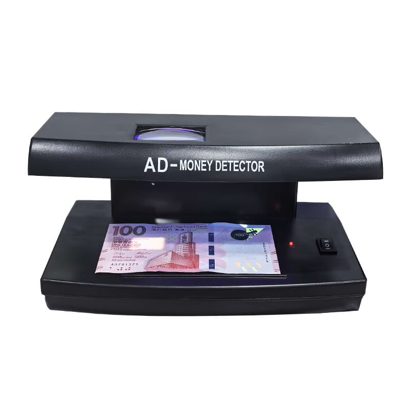 AD818 UV Infrared White Light Currency Detector Multi-Country Money Intelligent Bill Counter