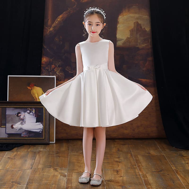 Children's Evening Dress Spring Girls' Princess Dress Kids Flower Girl Wedding Dress Kids Model Runway Host Performance Outfit
