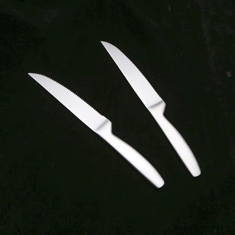Ti-Titanium Purified 420 Stainless Steel Service Knife for Hotels, Restaurants, and Home Use as Steak or Fruit Knife