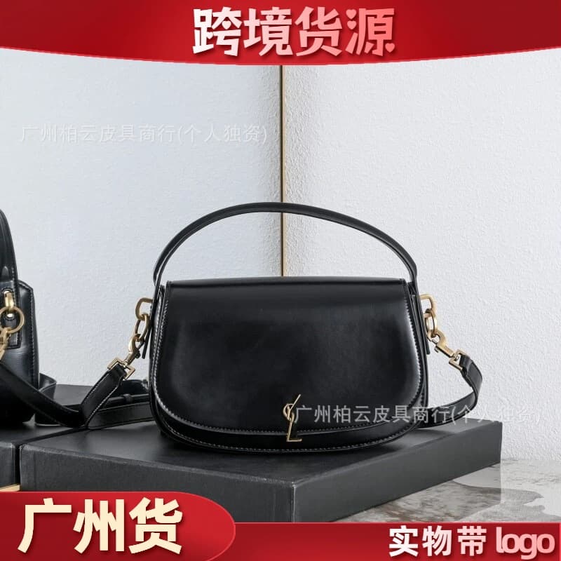 Cross-border source new classic YSL handbag, stylish and versatile casual summer commuter shoulder and crossbody bag for women