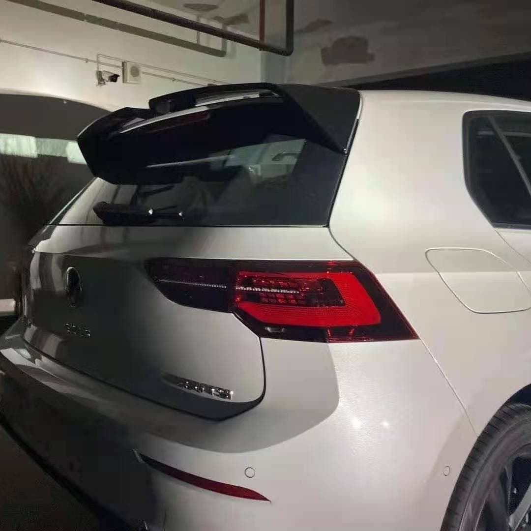 Universal Golf 7/8 Oettinger Style Rear Spoiler Side Wing Carbon Fiber Roof Spoiler Lip Wing
