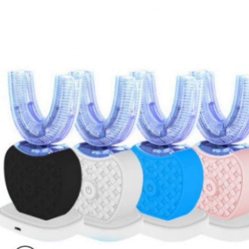 Electric toothbrush rechargeable model, electric ultrasonic sweeping and rotating couple set, teeth cleaning device, smart cross-border teeth whitening device.