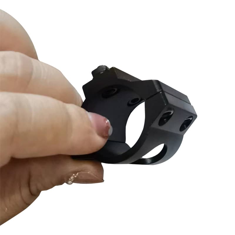 25.4mm Double Row High Narrow Mount Laser Sight Tube Clamp Bracket Flashlight Tube Clamp Accessories Factory Wholesale