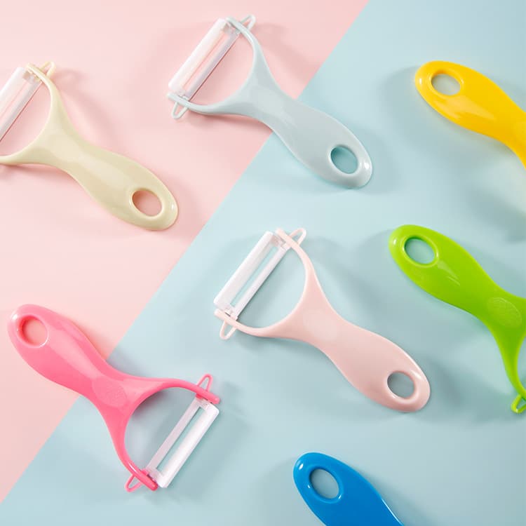 Direct Wholesale from Manufacturer, Nordic Light-colored Peeler, Vegetable and Fruit Peeling Knife, Fruit Scraper, Ceramic Scraper