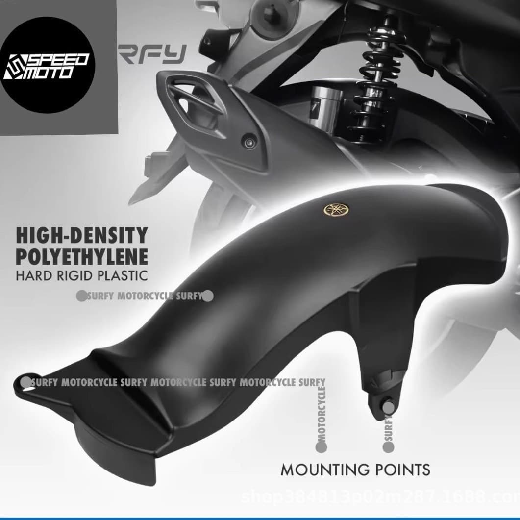 Universal Modified Rear Mudguard for Yamaha NMAX155 V1-V3, Extended Rear Fender Mudguard Accessories