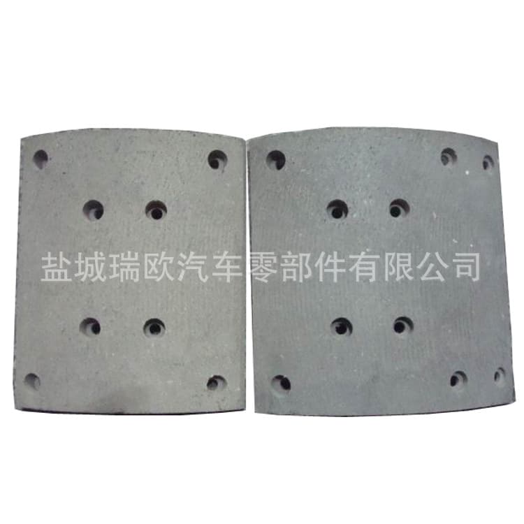 Heavy truck brake pads, brake linings linings WVA 19581/82