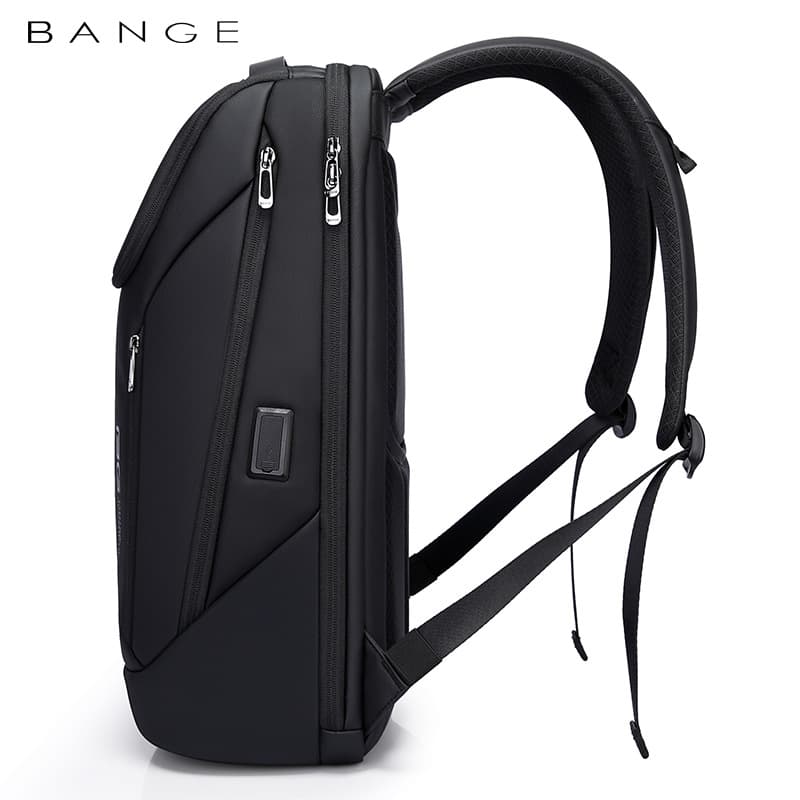 BANGE New Men's Business Backpack, Korean Style Large Capacity Laptop Travel Backpack