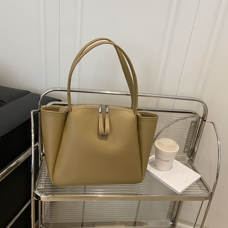 Tote Bag Women 2025 New Style Large Capacity Shoulder Bag Commuter Bag Korean Version Cross-border Fashion Retro European and American Handbags