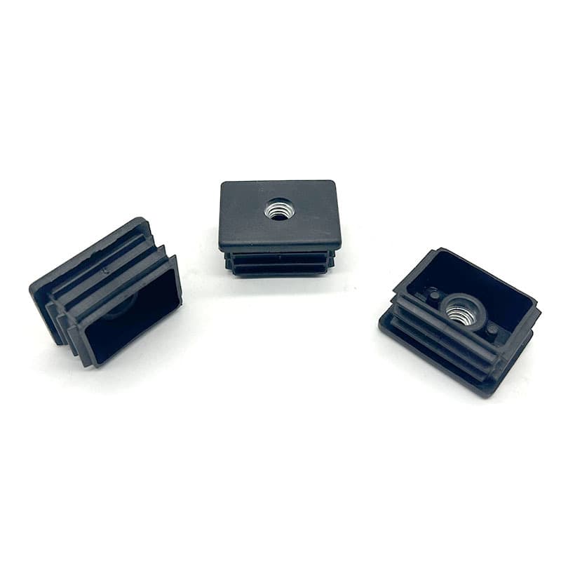 Plastic pipe plug with nut foot plug furniture plug foot adjustment foot pad liftable foot furniture accessories