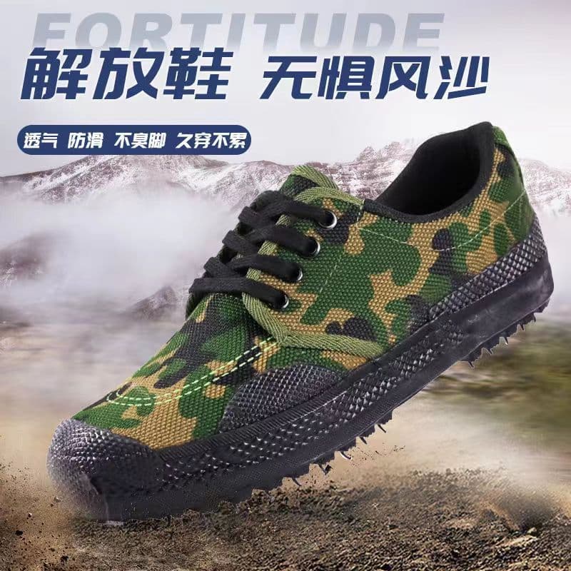 Training rubber canvas shoes manufacturer wholesale low-top rubber vulcanized thickened shoes low wear resistance