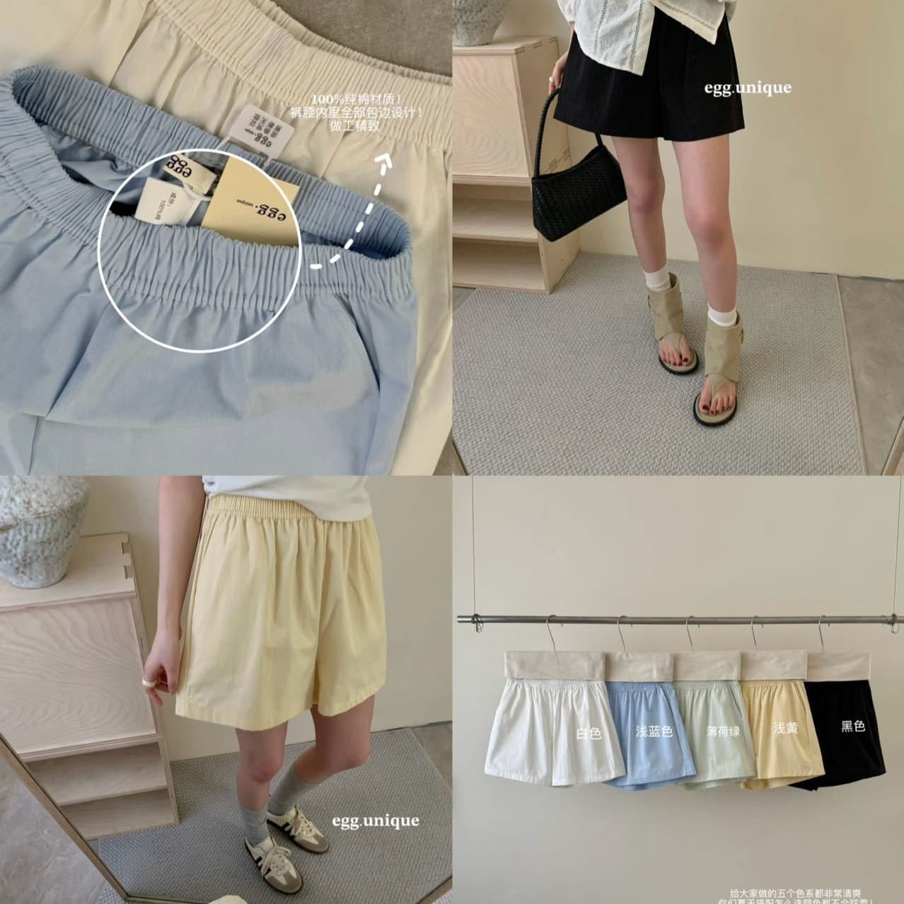 Nike True Relaxed Fit Cotton Shorts Korean Style Summer 5-Inch Casual Loose Mid-Rise Versatile Wide Leg Pants