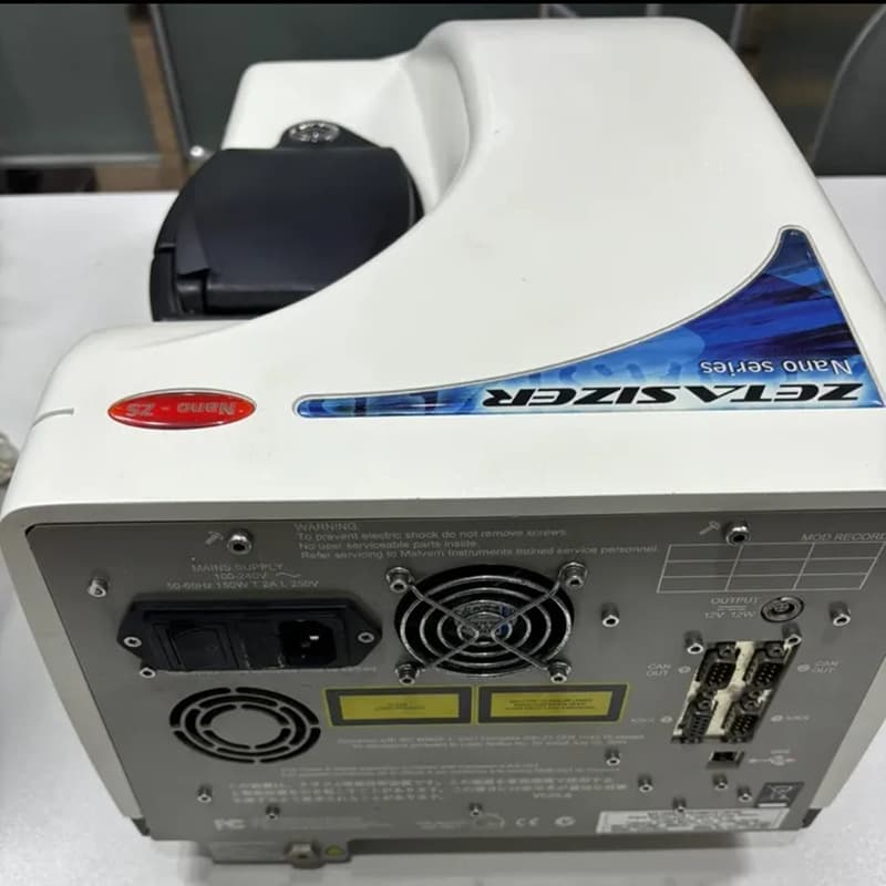 Malvern Zetasizer Nano ZS Nanoparticle Size Analyzer and Zeta Potential Analyzer