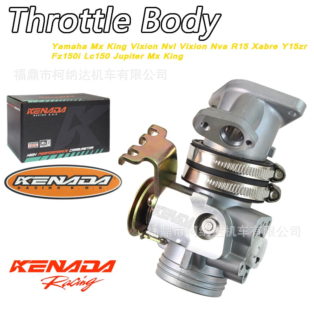 EFI Throttle Valve Throttle Body 30-40mm For Y15ZR LC150 YAMAHA Carb Motorcycle Racing