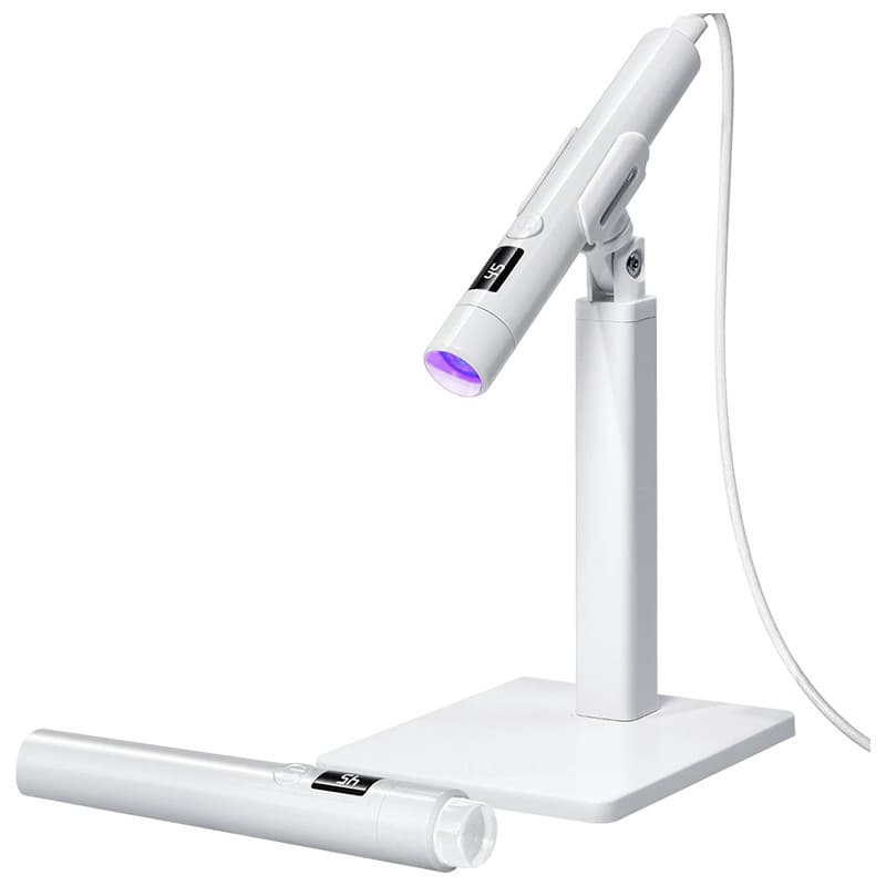 Cross-border Handheld Nail Lamp, One-line Lamp, Rechargeable, Screen Display, Quick-drying Portable UV/LED Nail Curing Lamp, Factory Wholesale