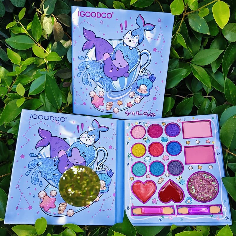 Cross-border foreign trade new 14-color eye shadow palette pearlescent matte glitter glitter makeup palette stage makeup COS palette