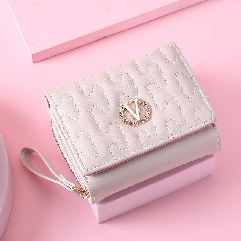 TEAYY new women's short wallet versatile embroidered coin purse women's high-end wallet women's short wholesale