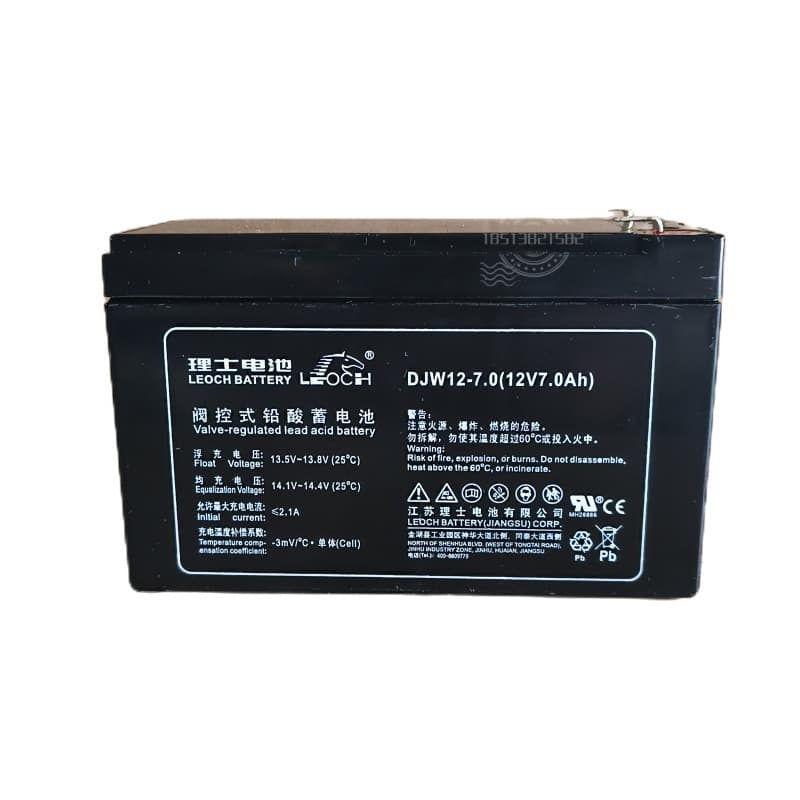 Leoch Battery DJW-12V7AH / UPS Elevator Leveling Brake Release Battery Lighting Medical Emergency Power Supply Dedicated