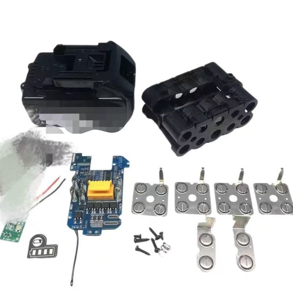Replacement for Makita BL1850 Kit, Flame-Retardant Housing with Full-Function Board, Fully Compatible High-End Protection Board