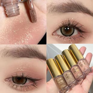 Cappuvini Matte Liquid Eyeshadow High Appearance Not Easy to Fade Single Color Base Niu Lang Eyeshadow Liquid