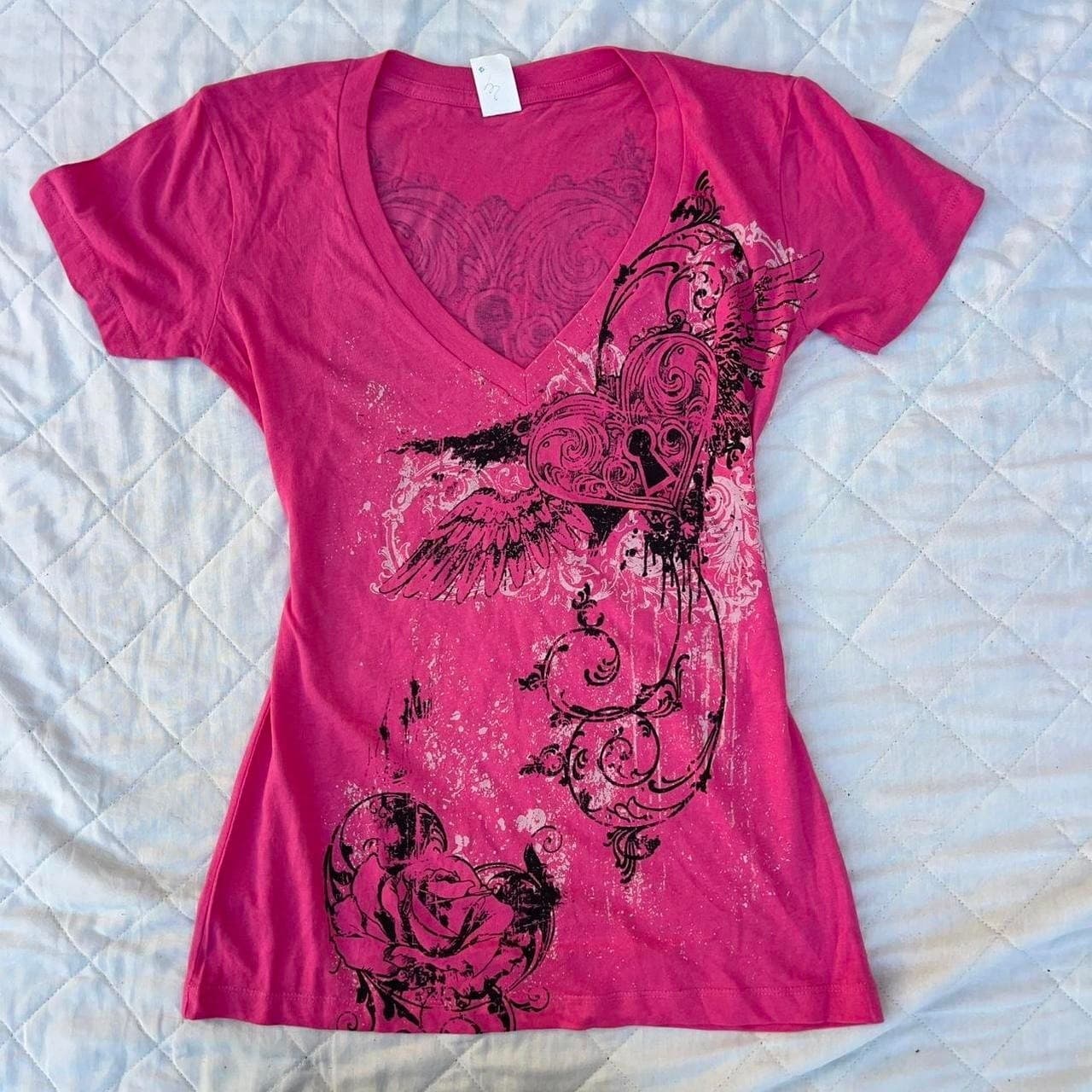 European and American Y2K Summer Retro T-Shirt Fashion Cross-Border Women's Wholesale New Print Tube Top Slim Fit Top