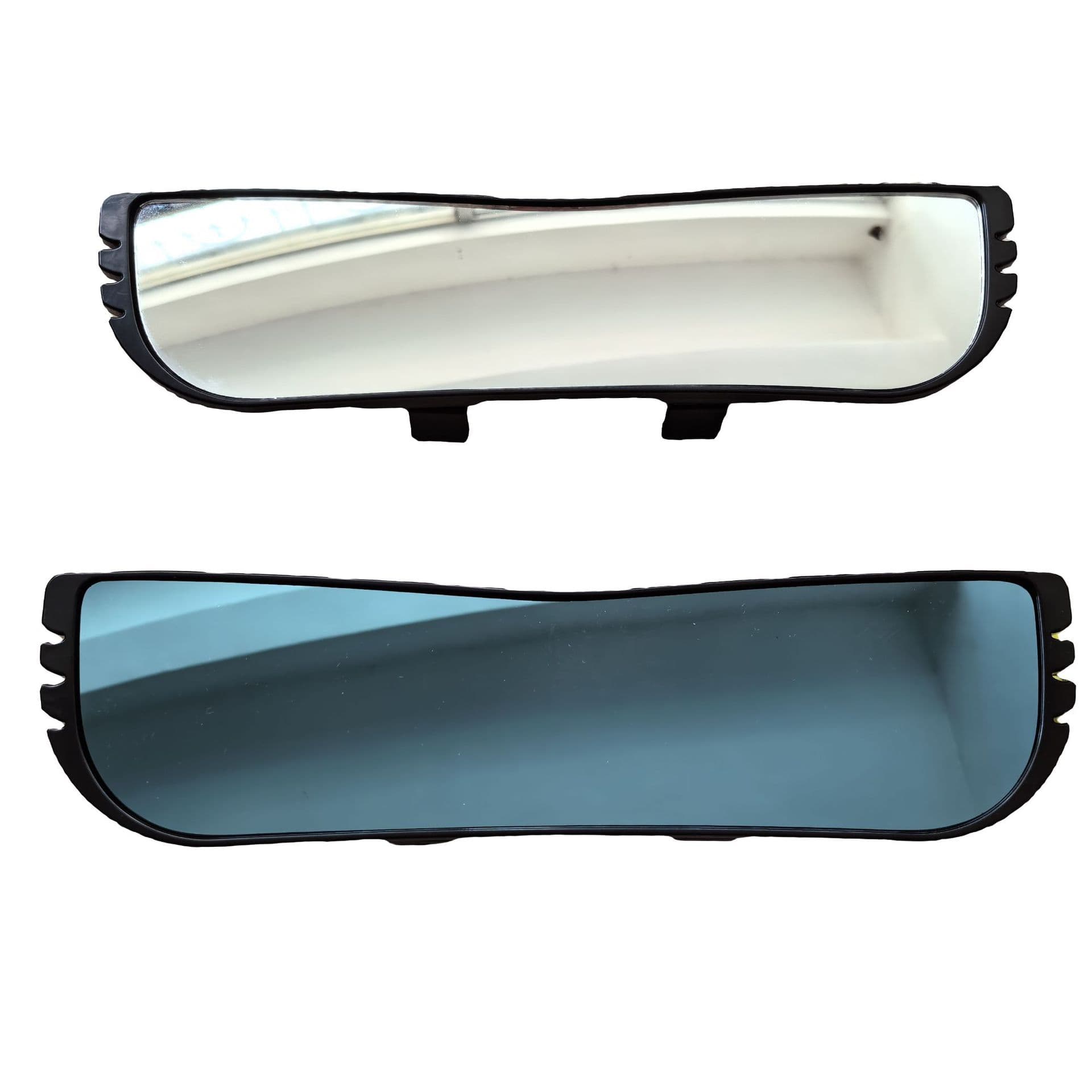High-definition car rearview mirror with wide field of view, flat and curved surface, interior auxiliary reversing blind spot mirror