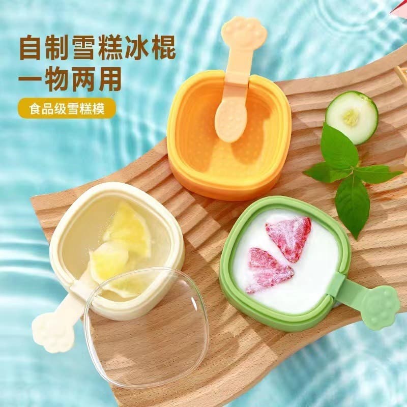 Ice Pop Mold Homemade Household Ice Lolly Ice Cream Ice Cube Cheese Stick Silicone Food Grade