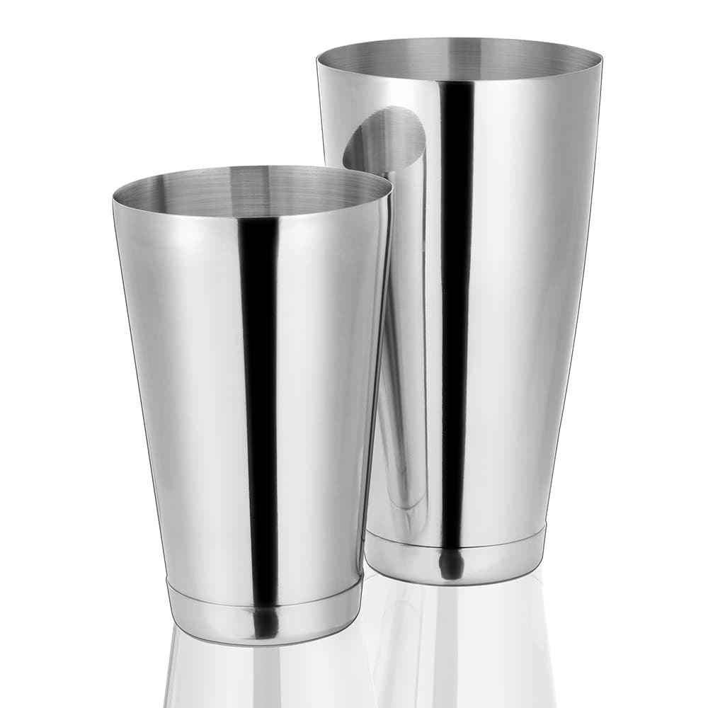 Manufacturer of Boston-style stainless steel cocktail shakers, American-style cocktail shakers, mixing cups, and bartenders.