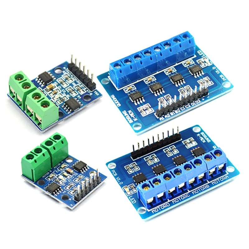 L9110 H-bridge two-channel/four-channel DC motor driver board HG7881 stepper motor smart car controller