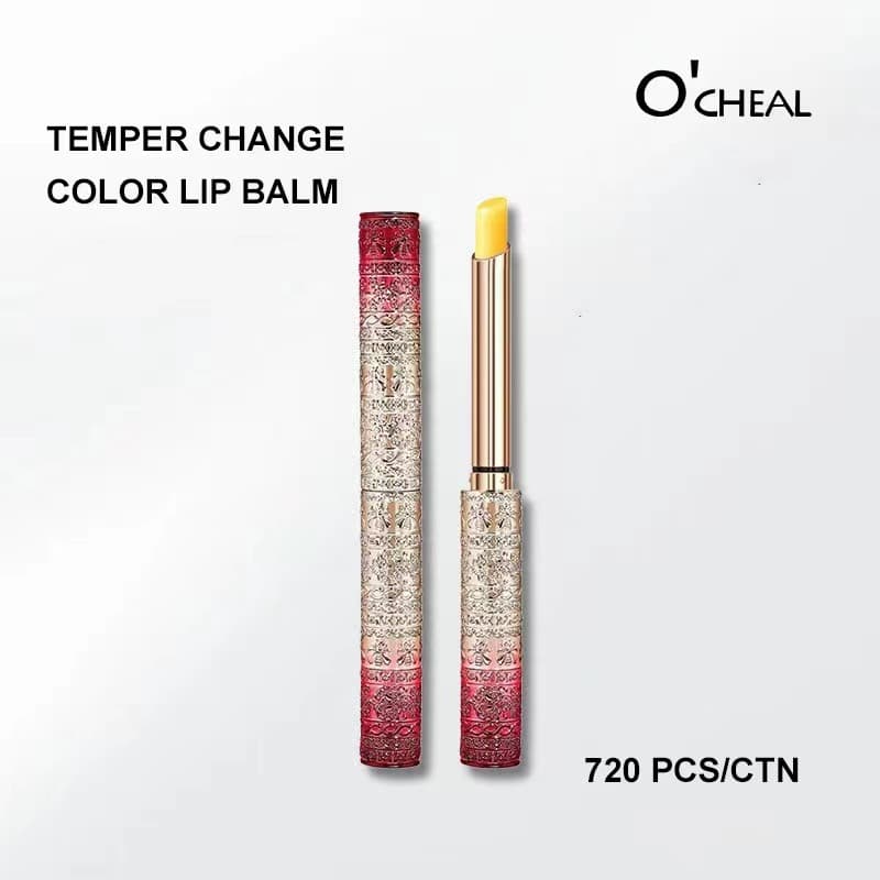 ocheal Cross-Border Best-Selling Lip Balm Moisturizing Hydrating Lip Care Fades Lip Lines Student Women Lipstick Base Honey Oil