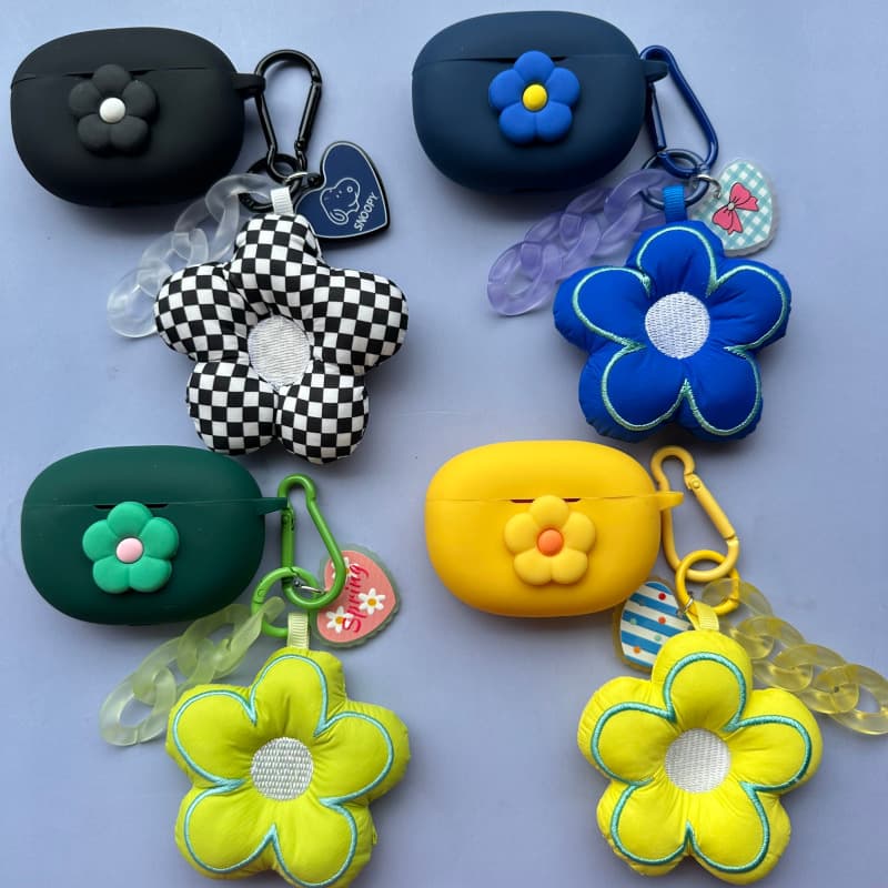 Suitable for Oneplus Buds 4 Pro/Ace 3 Bluetooth Earphone Protective Case Foreign Trade Floral Soft Shell