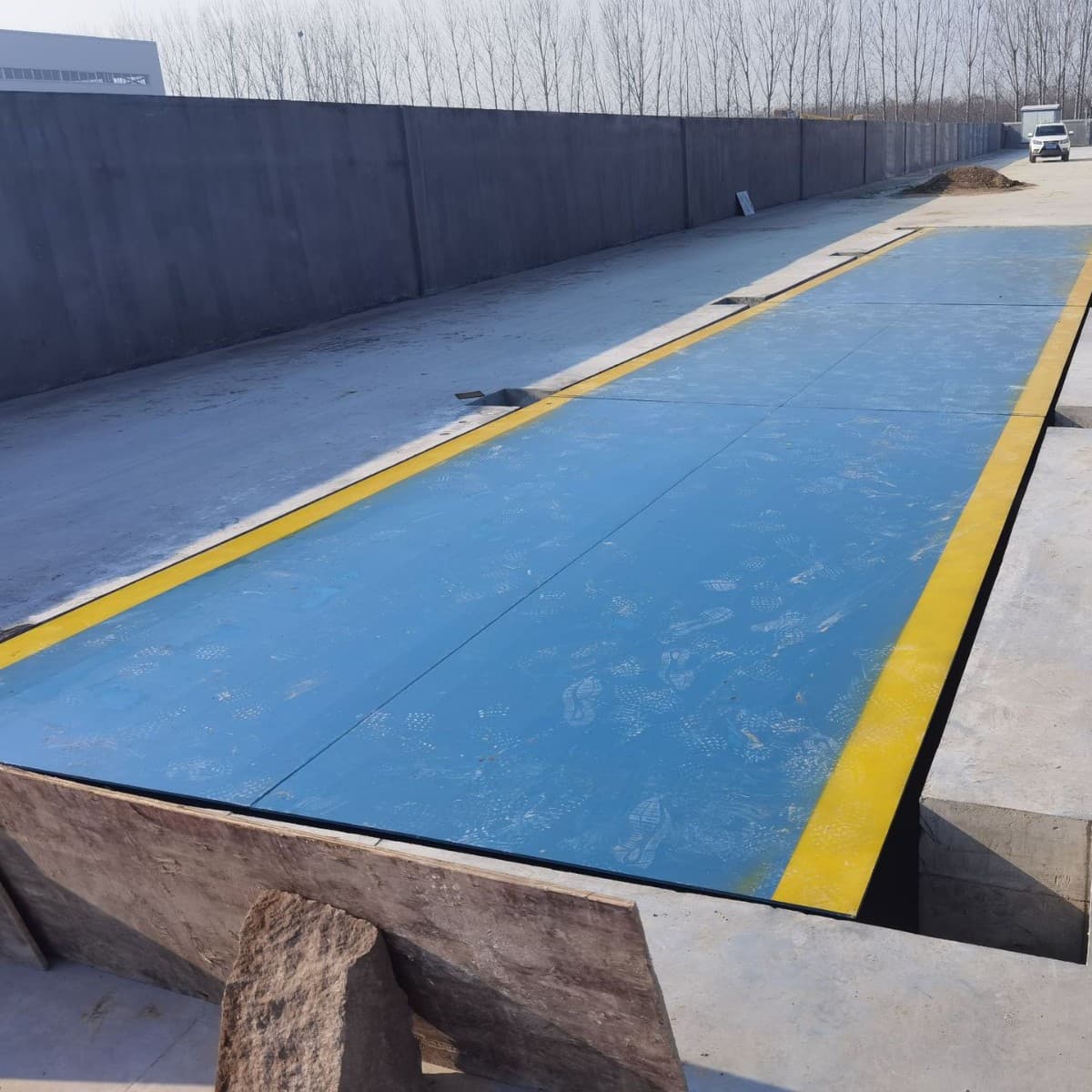 Weifang electronic heavy-duty floor scale 10t, 20t, 30t, 40t, 50t, 60t, 80t, 100t, 120-ton large truck scale