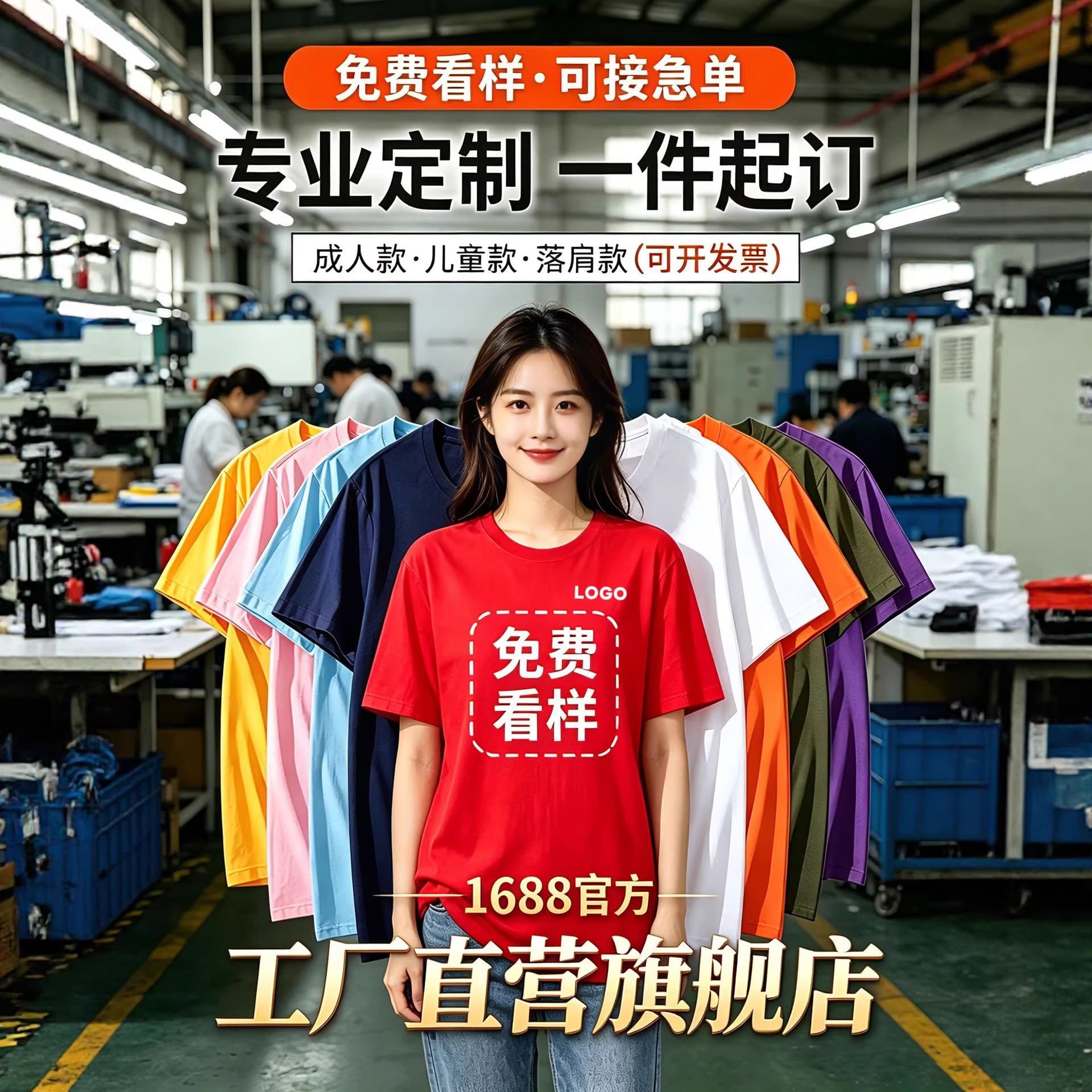 Children's T-Shirts, Pure Cotton Custom Workwear, Summer Crew Neck Short-Sleeve Advertising Cultural Shirts, Parent-Child Group Uniforms with Logo-Printed Designs