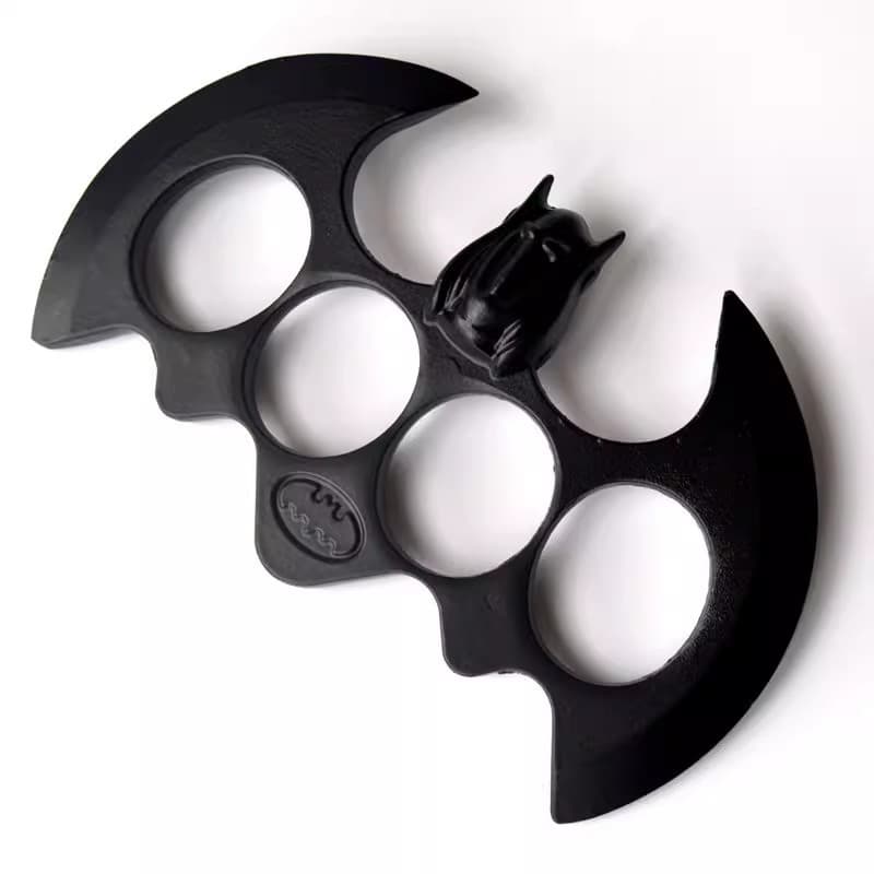 Four-Finger Knuckle Duster Legal Self-Defense Ring Tool Window Breaker Personal Protection Combat Handheld Weapon Hand Support