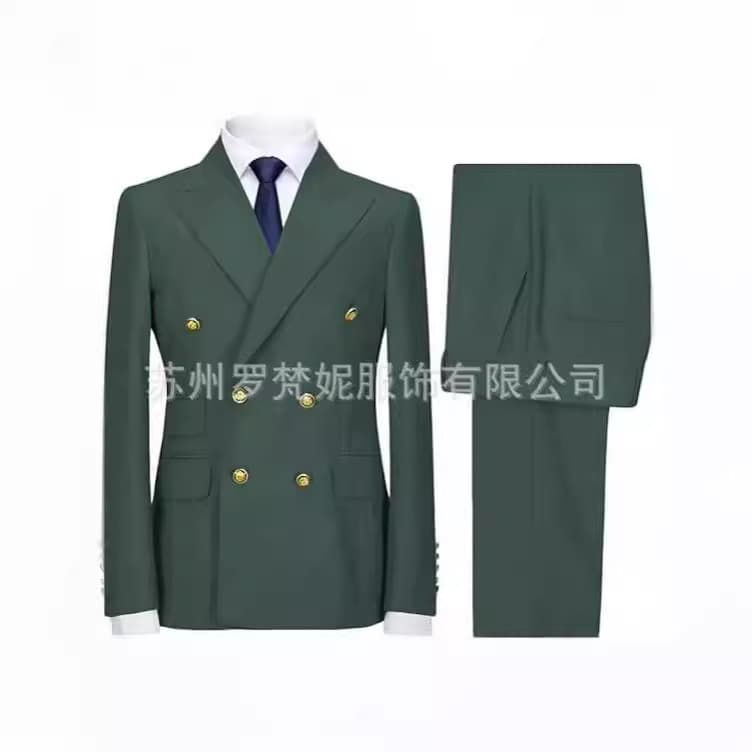 2026 Amazon Business Casual Suit for Men Two-Piece Set Groom Wedding Banquet Tuxedo Blazer