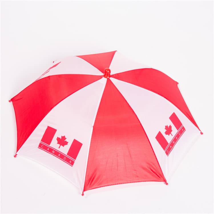 Custom Flag Pattern Hat Umbrella for Outdoor Fishing and Tea Picking, All-Weather Head-Worn Rain and Sun Hat