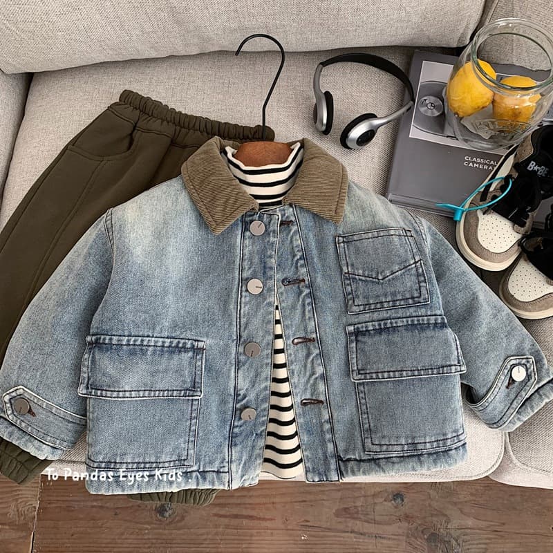 Boys Denim Jacket Autumn/Winter 2025 New Cool Trendy Kids Quilted Top Boy Winter Clothing Trendy