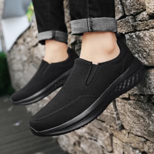 2026 Spring/Summer Large Size Walking Shoes for Middle-Aged and Elderly Daily Casual Walking Shoes Outdoor Sports Shoes