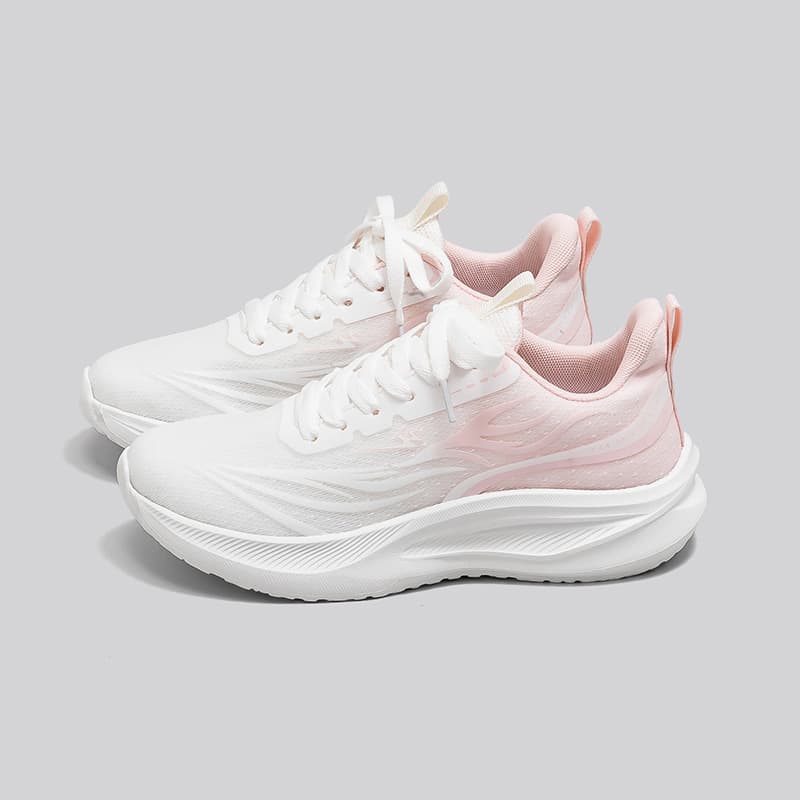 Lightweight Running Shoes for Female Students, Soft Sole Athletic Shoes 2026 Spring/Summer, Cold Bonding Process, Fashionable Mesh Breathable Casual Shoes