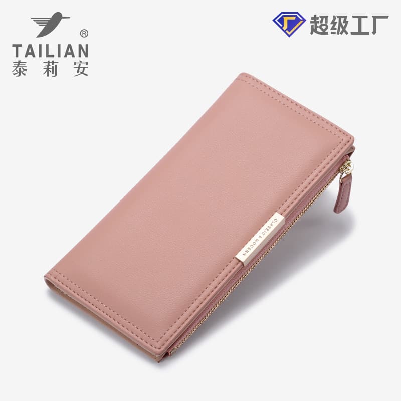 Ladies Long Wallet Korean Style Multi-card Zipper Bag Women's Clutch Handbag Cross-border Purse Teryan