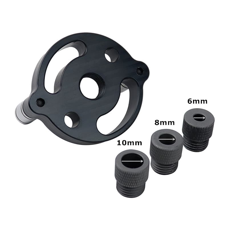 Woodworking Locator 6 8 10mm Straight Hole Punch Self-Centering Round Wood Tenon Splicing Drilling and Drilling Woodworking Tools