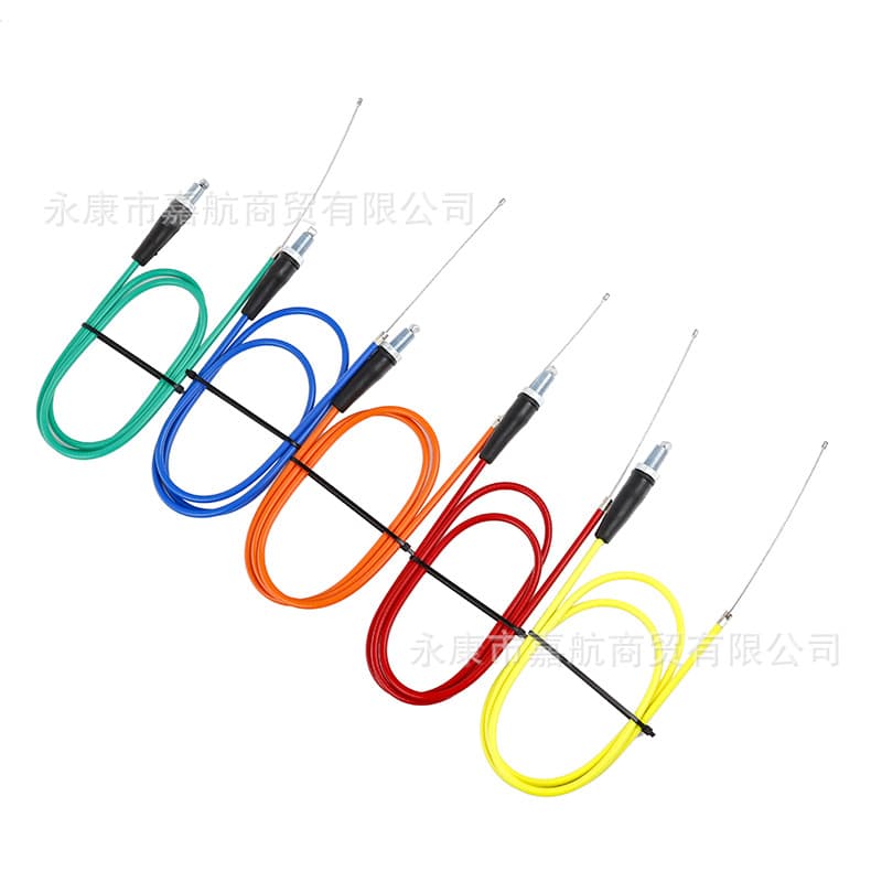 Off-road motorcycle/ATV/beach vehicle modification 50CC-250CC large throttle torque, colored throttle cable and pull cable
