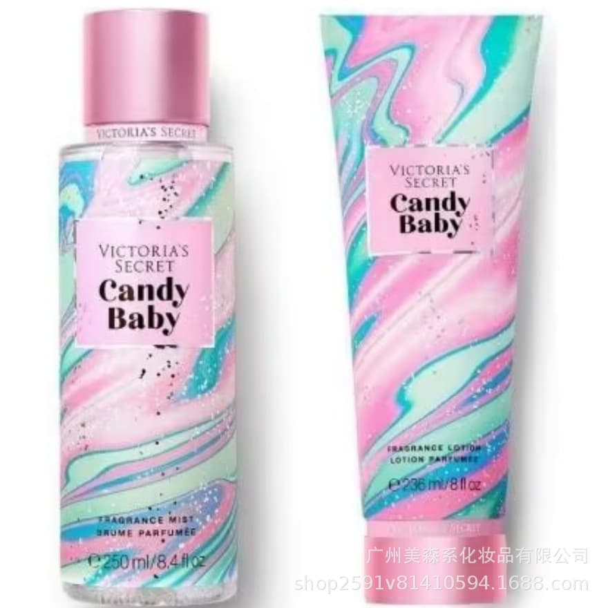 Victoria's Secret Body Lotion VS Fragrance Mist Set Moisturizing Long-Lasting Scent Live Stream Best Seller Bulk