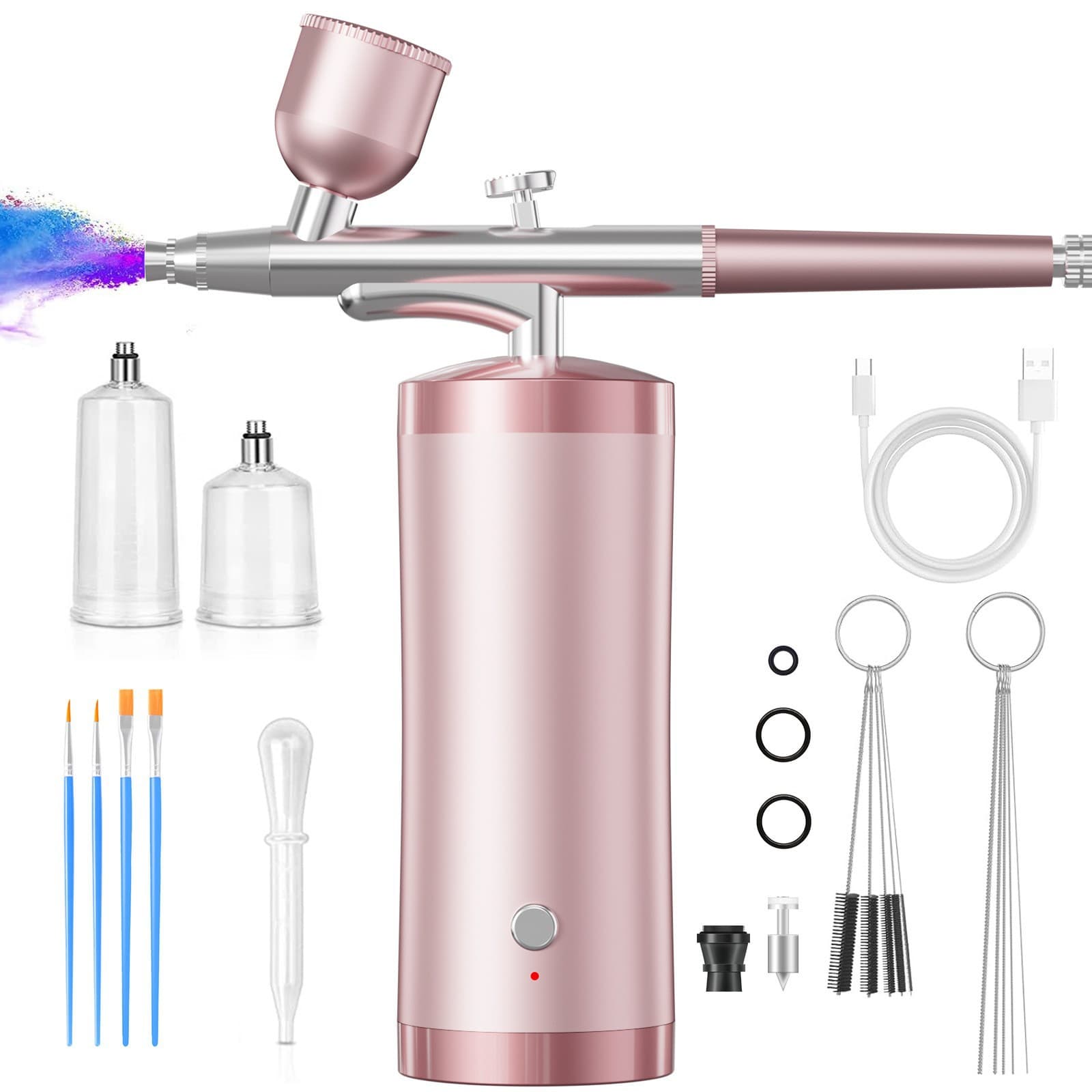 Mini Electric Airbrush Spray Gun Factory Wholesale Airbrush Kit for Nails Nail Spray Gun Coloring