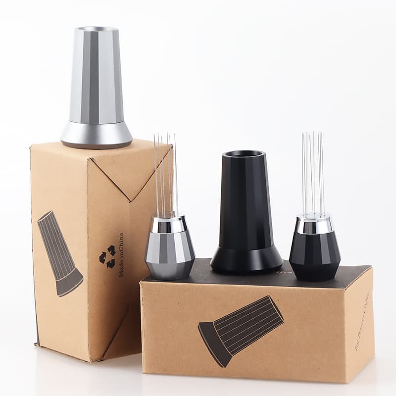 New Aluminum Alloy Needle-Type Cloth Powder Dispenser Blockage Disperser Coffee Machine Powder Dispenser Coffee Cloth Needle